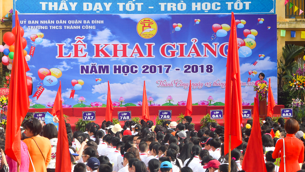 THÔNG BÁO: tuyển sinh năm học 2018-2019 trường THCS Thành Công