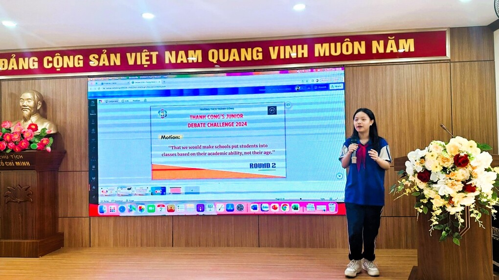 Thanh Cong’s Junior Debate Challenge 2024 - Young Voice contest, be ready on the way!